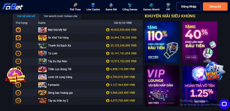 Game Bắn Cá Thần Tài tại 888b bet